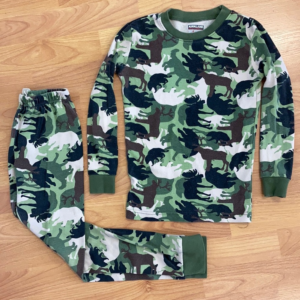 Kirkland Woodland Creature Camo Pj